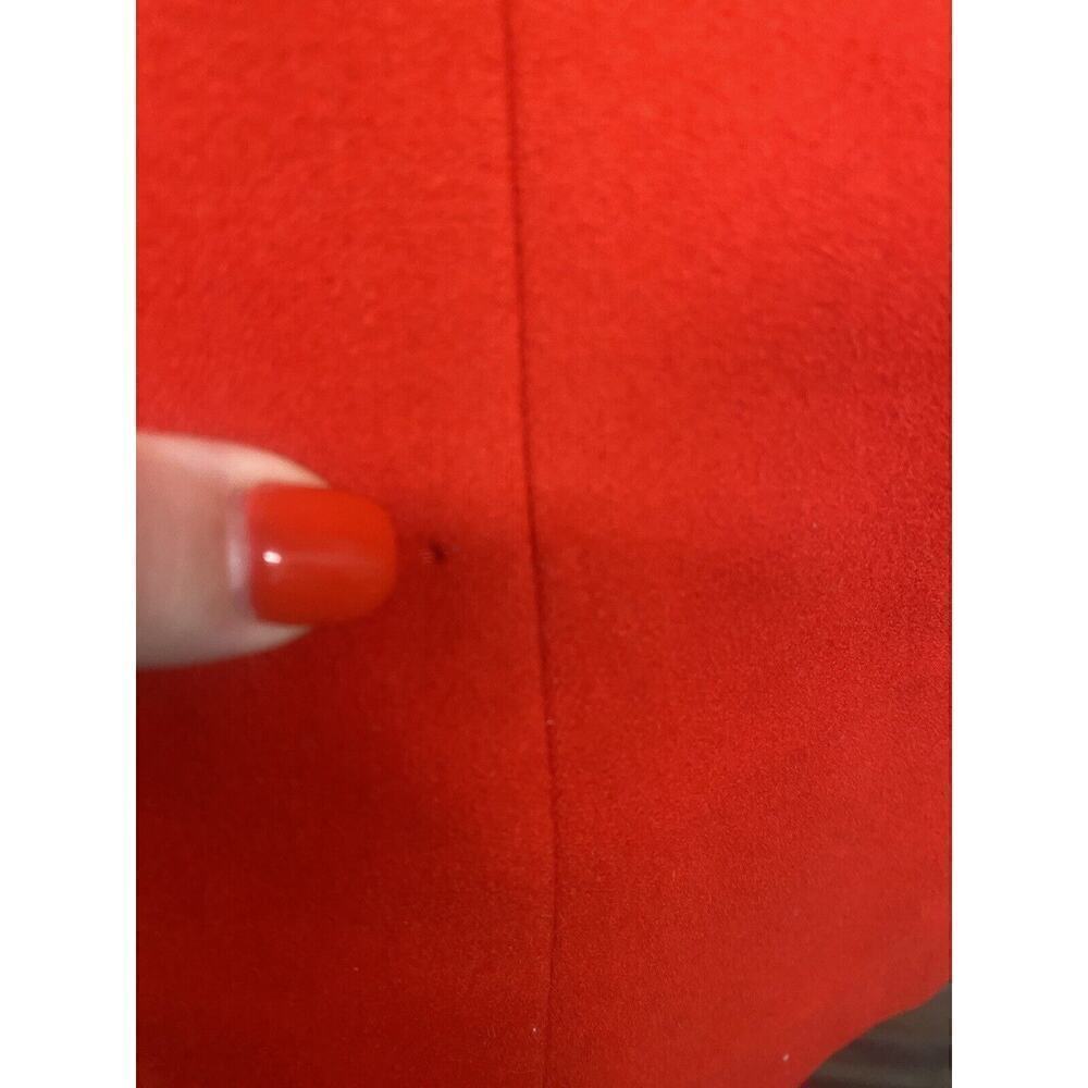 Vintage Pendleton Womens Pea Coat Virgin Wool Size‎ S/M Red Buttons Lined Nice!! - Picture 4 of 7